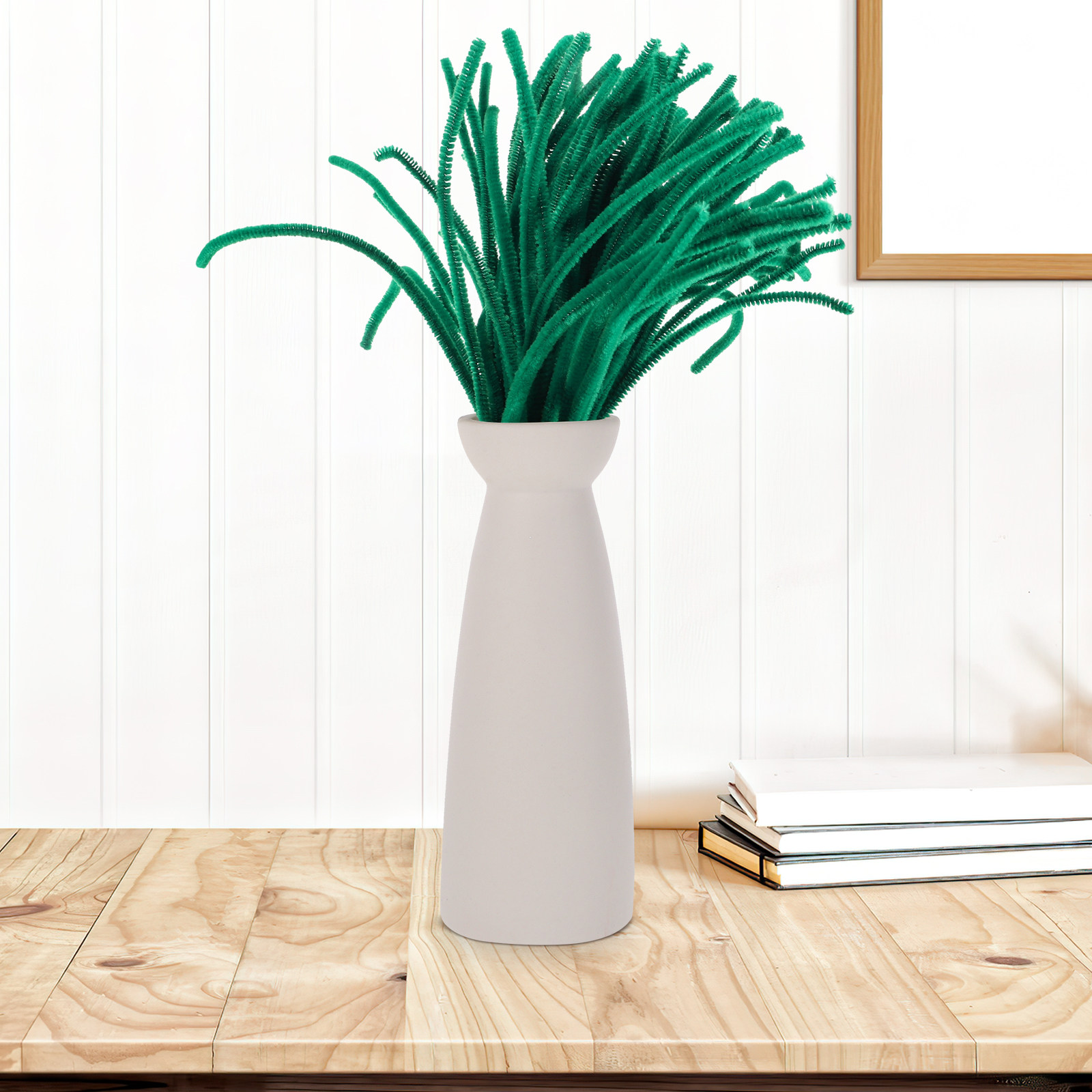 Wire Stem Florist - 100Pcs Floral Stem Wire Colored DIY