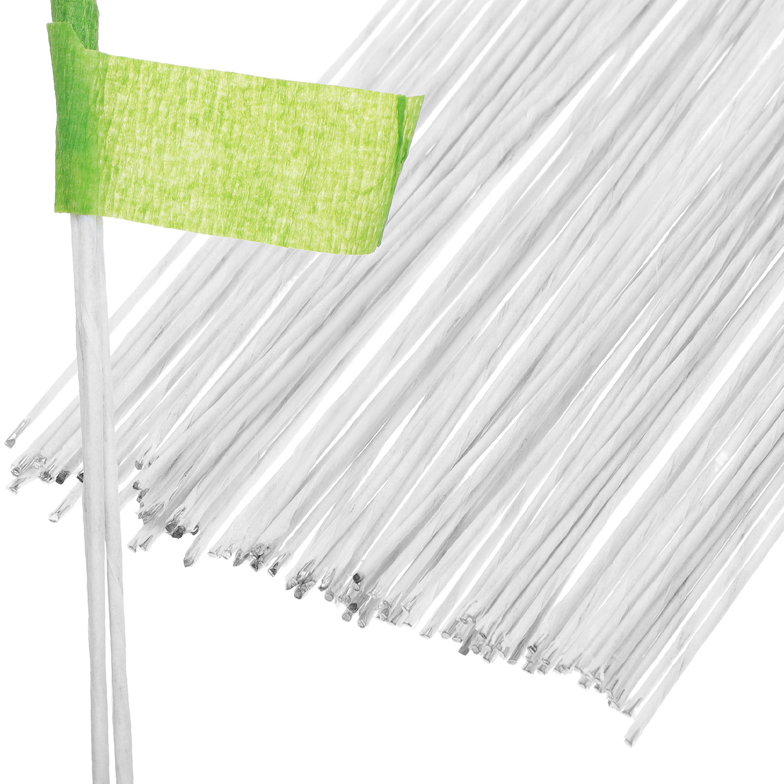 Wire Stem Florist - 100Pcs Iron Florist Wire Stems Convenient