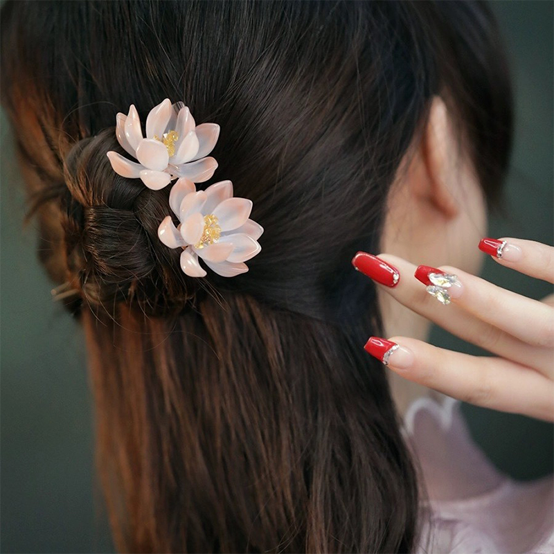 1Pair Vintage Hairpin Glazed F - Supply Florist reseña y precio