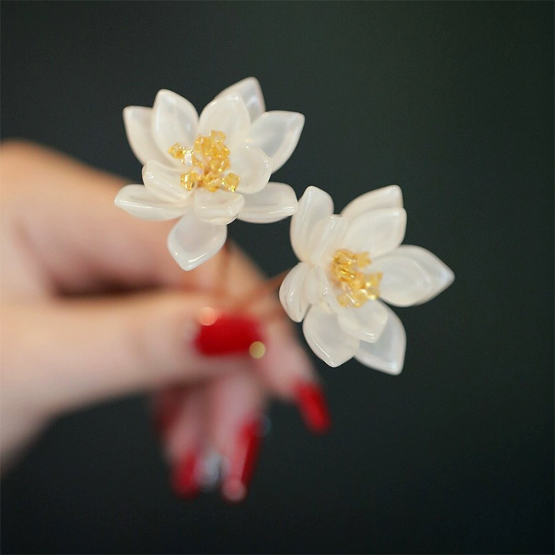 1Pair Vintage Hairpin Glazed F - Supply Florist reseña y precio