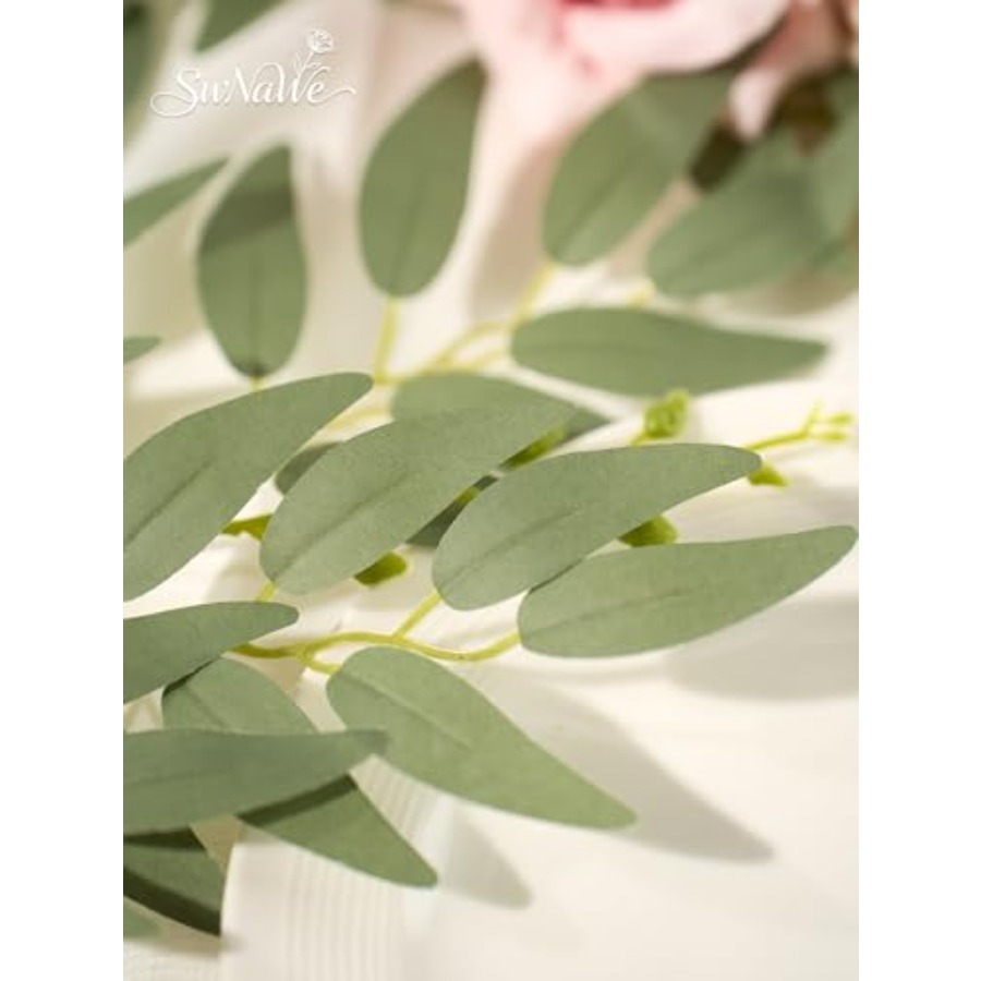 36pcs Artificial Italian Ruscu - Ruscus Stem Faux reseña y precio