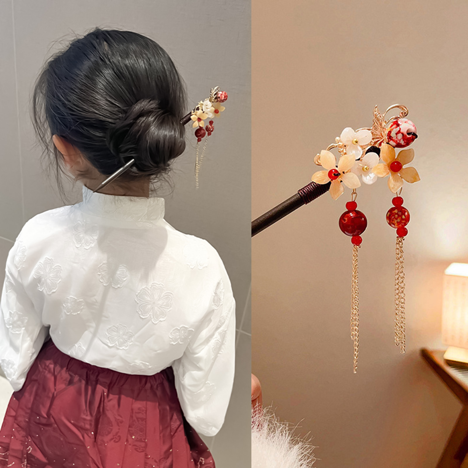 Holiday Party Chinese Hair Sti - Supply Florist reseña y precio