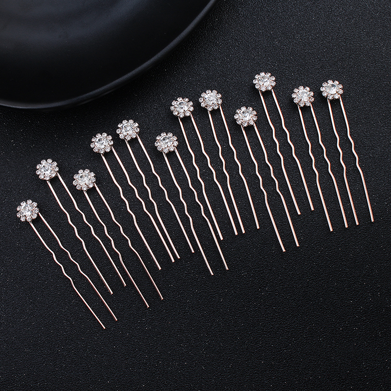 12PK/Set Fashion Rhinestone Fl - Supply Florist reseña y precio