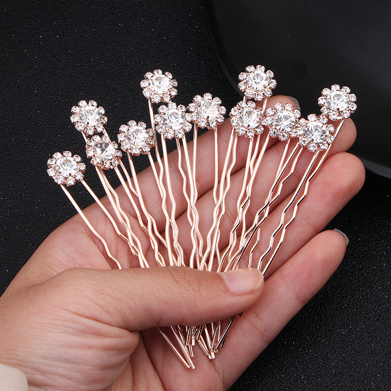 12PK/Set Fashion Rhinestone Fl - Supply Florist reseña y precio