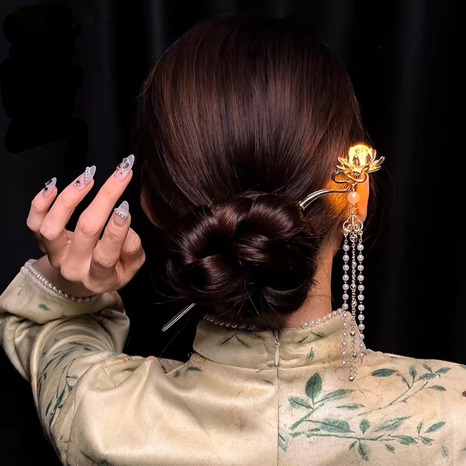 Luminous Flower Hairpin Exquis - Supply Florist reseña y precio