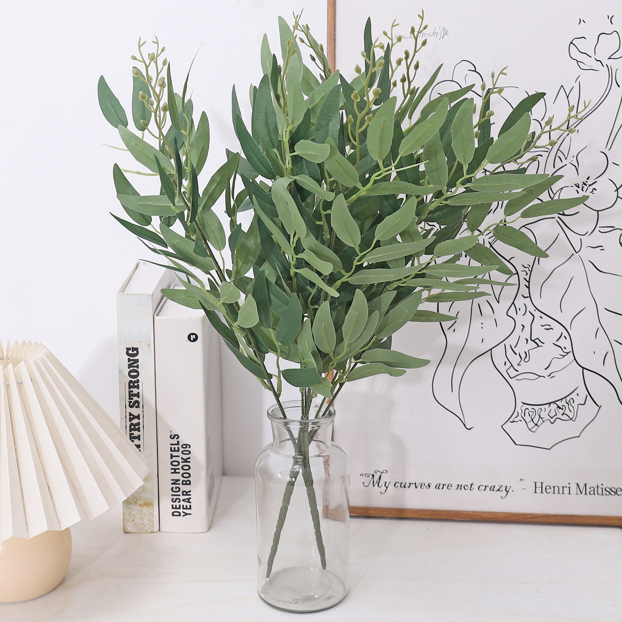 Willow Leaves Artificial Green - Palm Leaf Dried reseña y precio