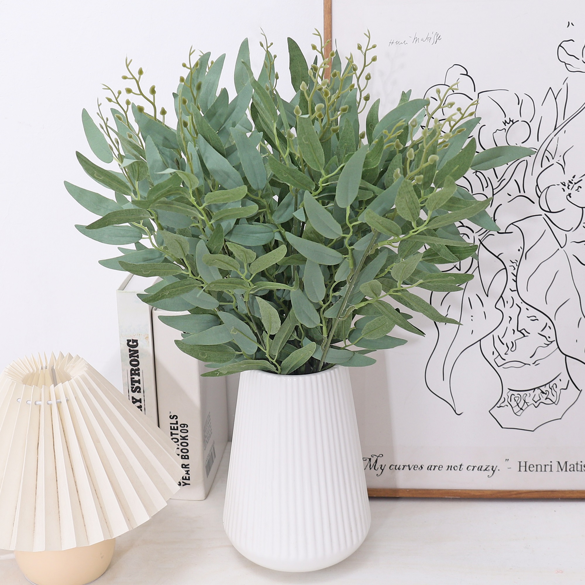 Willow Leaves Artificial Green - Palm Leaf Dried reseña y precio