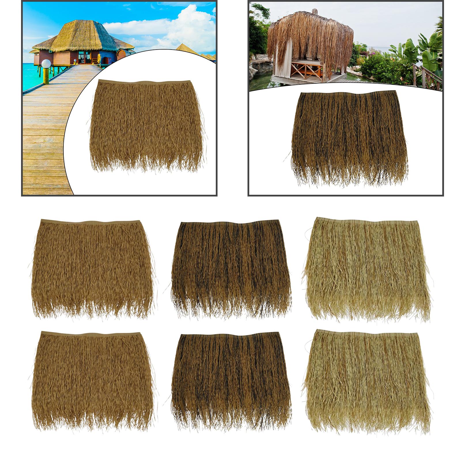 Palm Thatch Roll Artificial Pa - Palm Leaf Dried reseña y precio
