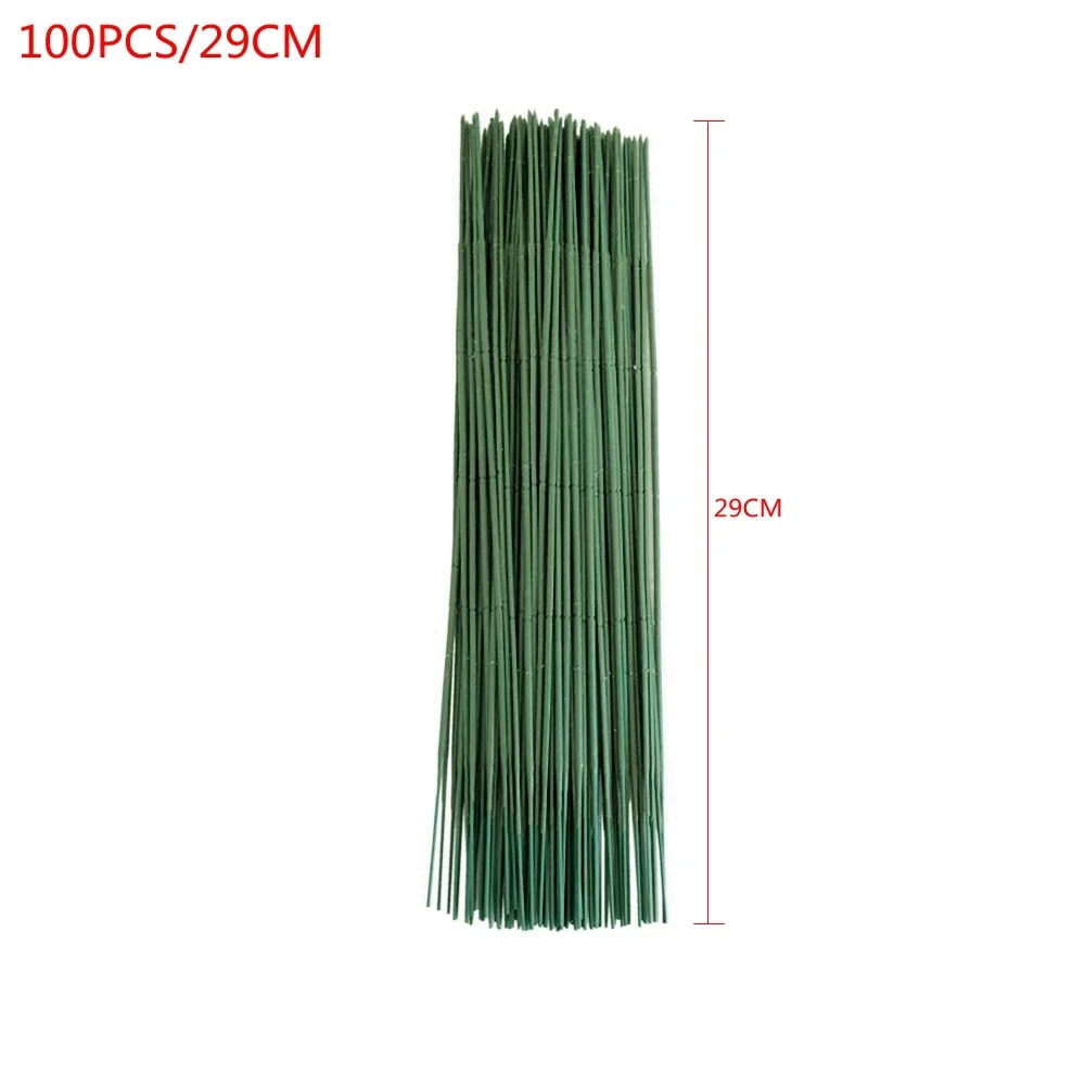 100PCS Artificial Potted Stem  - Wire Stem Florist reseña y precio