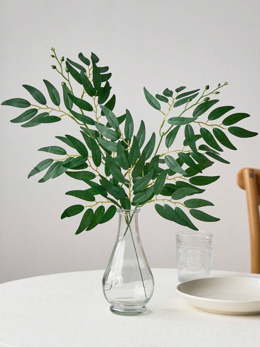 5/10pcs Artificial Italian Rus - Ruscus Stem Faux reseña y precio