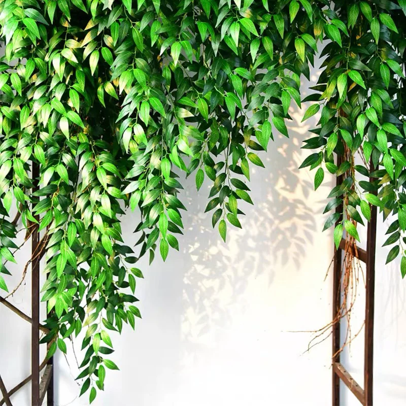 10PCS Artificial Plants Italia - Ruscus Stem Faux reseña y precio