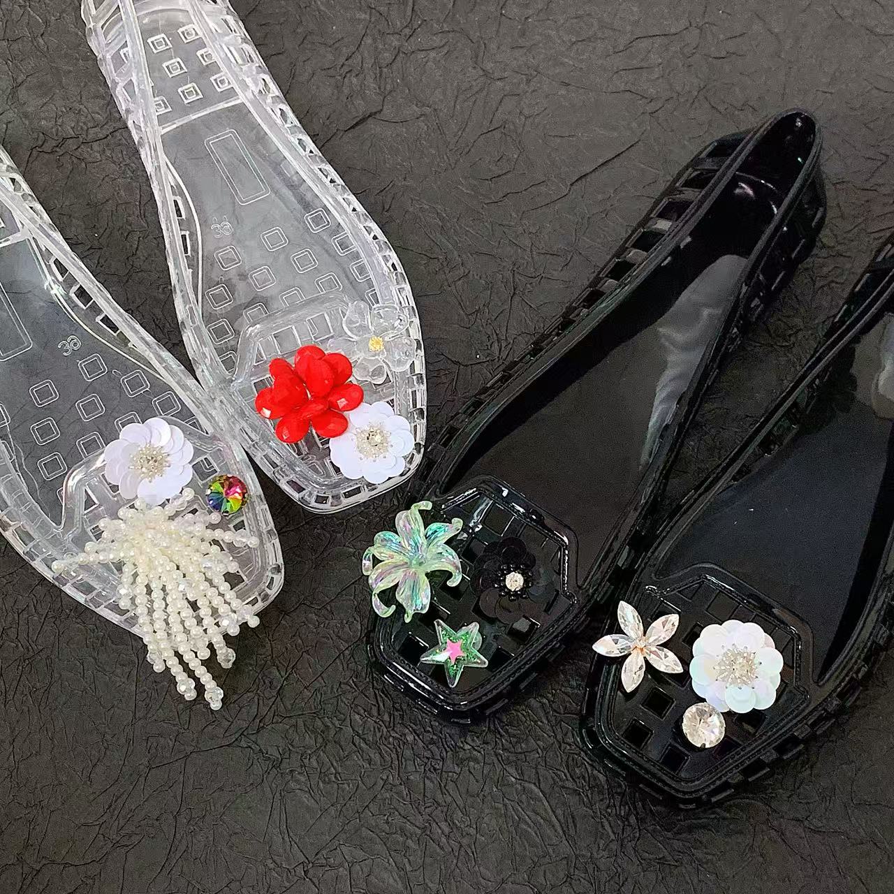 Jelly Crystal Shoes for Women, - Supply Florist reseña y precio
