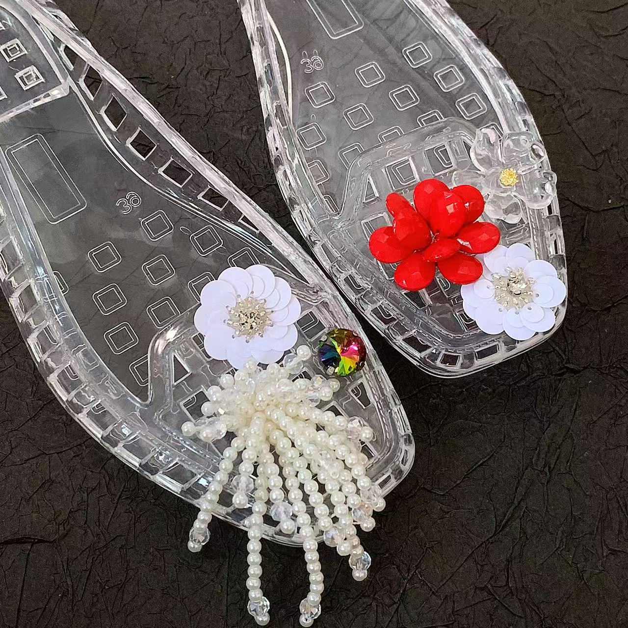 Jelly Crystal Shoes for Women, - Supply Florist reseña y precio