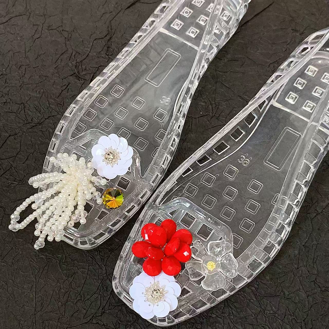 Jelly Crystal Shoes for Women, - Supply Florist reseña y precio