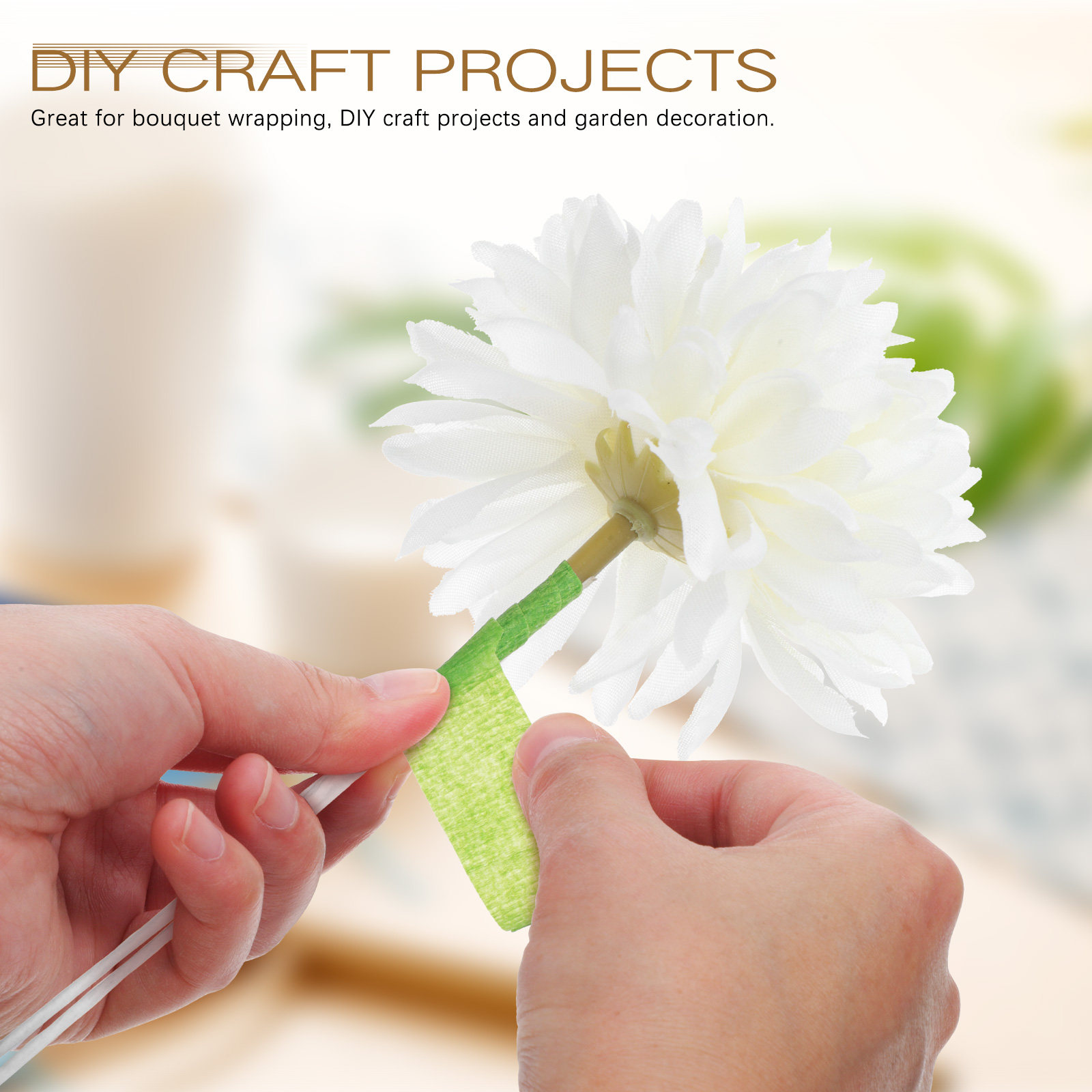 100Pcs Iron Florist Wire Stems - Wire Stem Florist reseña y precio