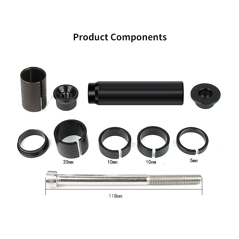 Bicycle Fork Steerer Tube Exte - Stem Extender Tube reseña y precio