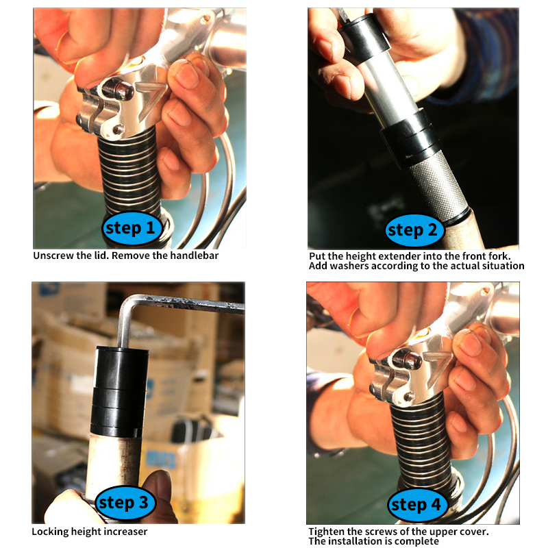 Bicycle Fork Steerer Tube Exte - Stem Extender Tube reseña y precio