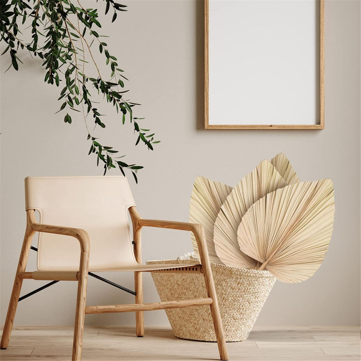 New 6PCS Dried Palm Leaves Nat - Palm Leaf Dried reseña y precio