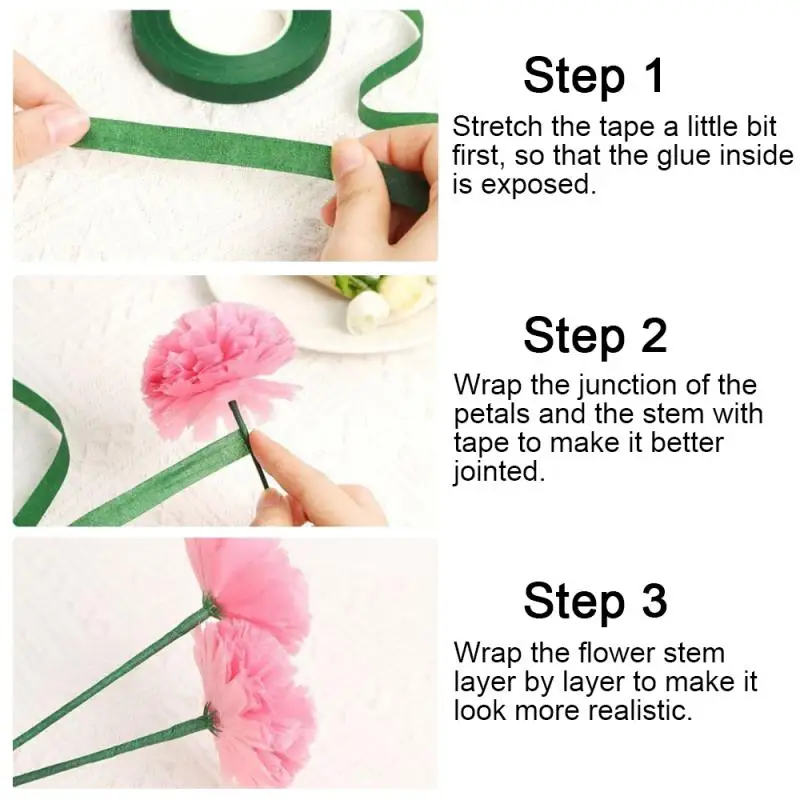 22/20 Gauge LightGreen Floral  - Wire Stem Florist reseña y precio