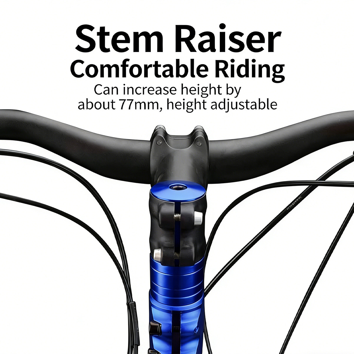 1pc Bicycle Stem Riser Head Tu - Stem Extender Tube reseña y precio