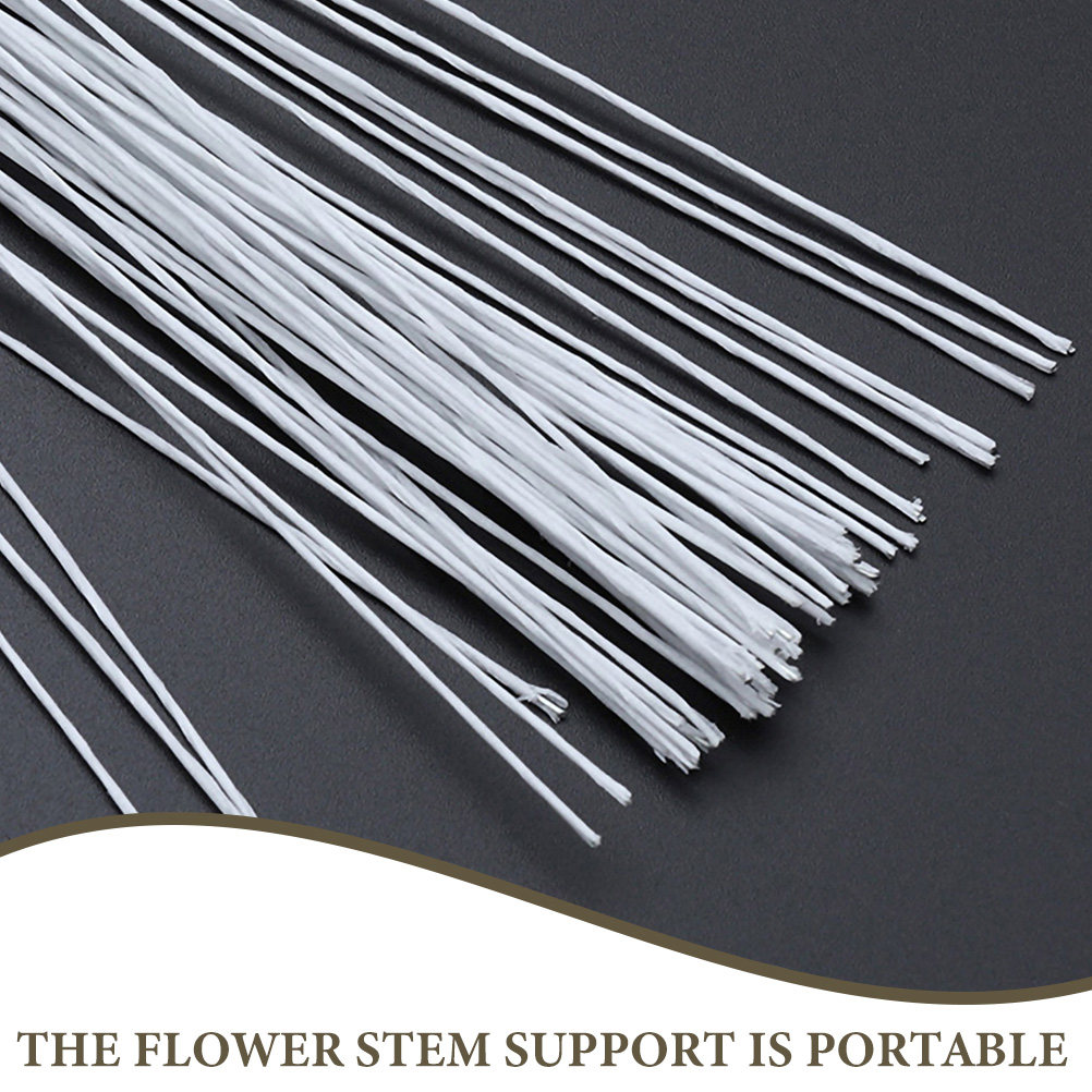 60Pcs Floral Wire Stems Paper  - Wire Stem Florist reseña y precio
