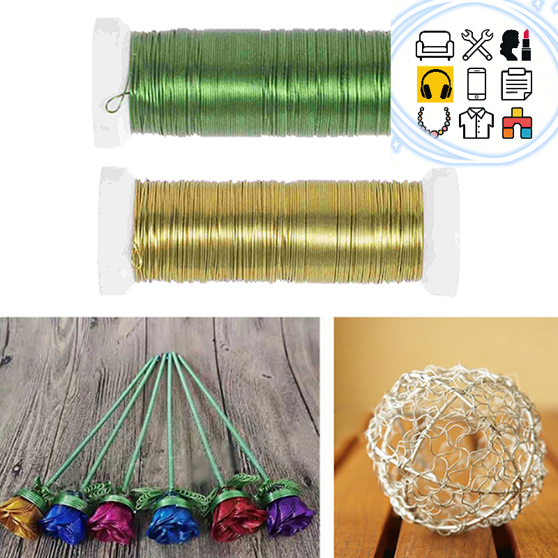 Crafts Wires Florist Flower Wi - Wire Stem Florist reseña y precio