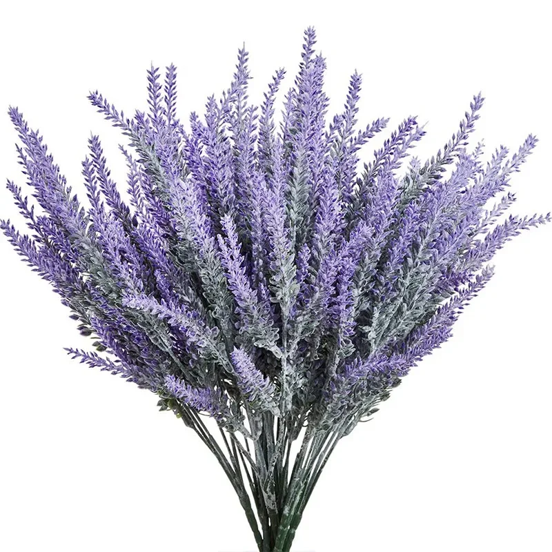 1 Bundle Purple Artificial Lav - Palm Leaf Dried reseña y precio