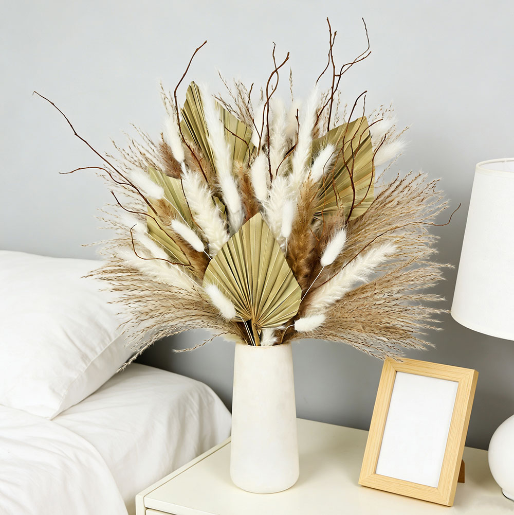 Natural Dried Palm Leaves Bouq - Palm Leaf Dried reseña y precio