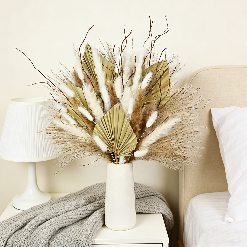 Natural Dried Palm Leaves Bouq - Palm Leaf Dried reseña y precio