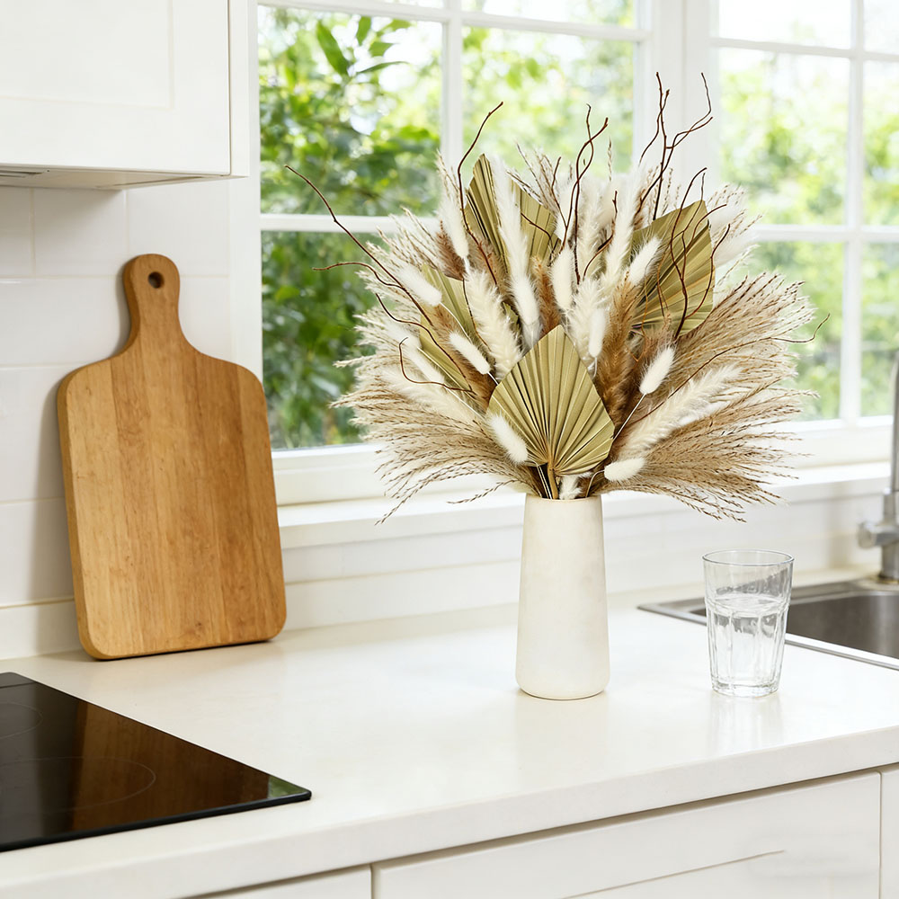 Natural Dried Palm Leaves Bouq - Palm Leaf Dried reseña y precio