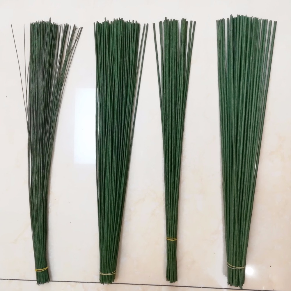 1mm 2/3/4/5mm 40/60cm Dark Gre - Wire Stem Florist reseña y precio