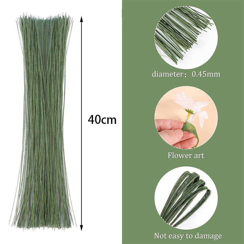 100Pcs Floral Wire High Qualit - Wire Stem Florist reseña y precio