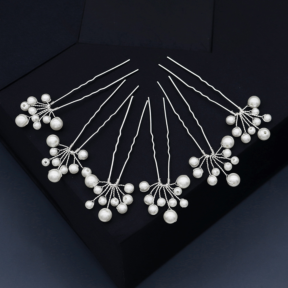 Vintage Pearl Flower Hairpin S - Supply Florist reseña y precio