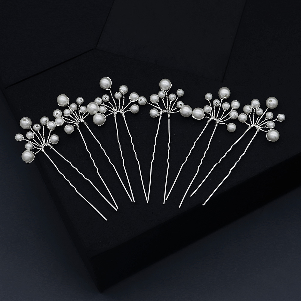 Vintage Pearl Flower Hairpin S - Supply Florist reseña y precio