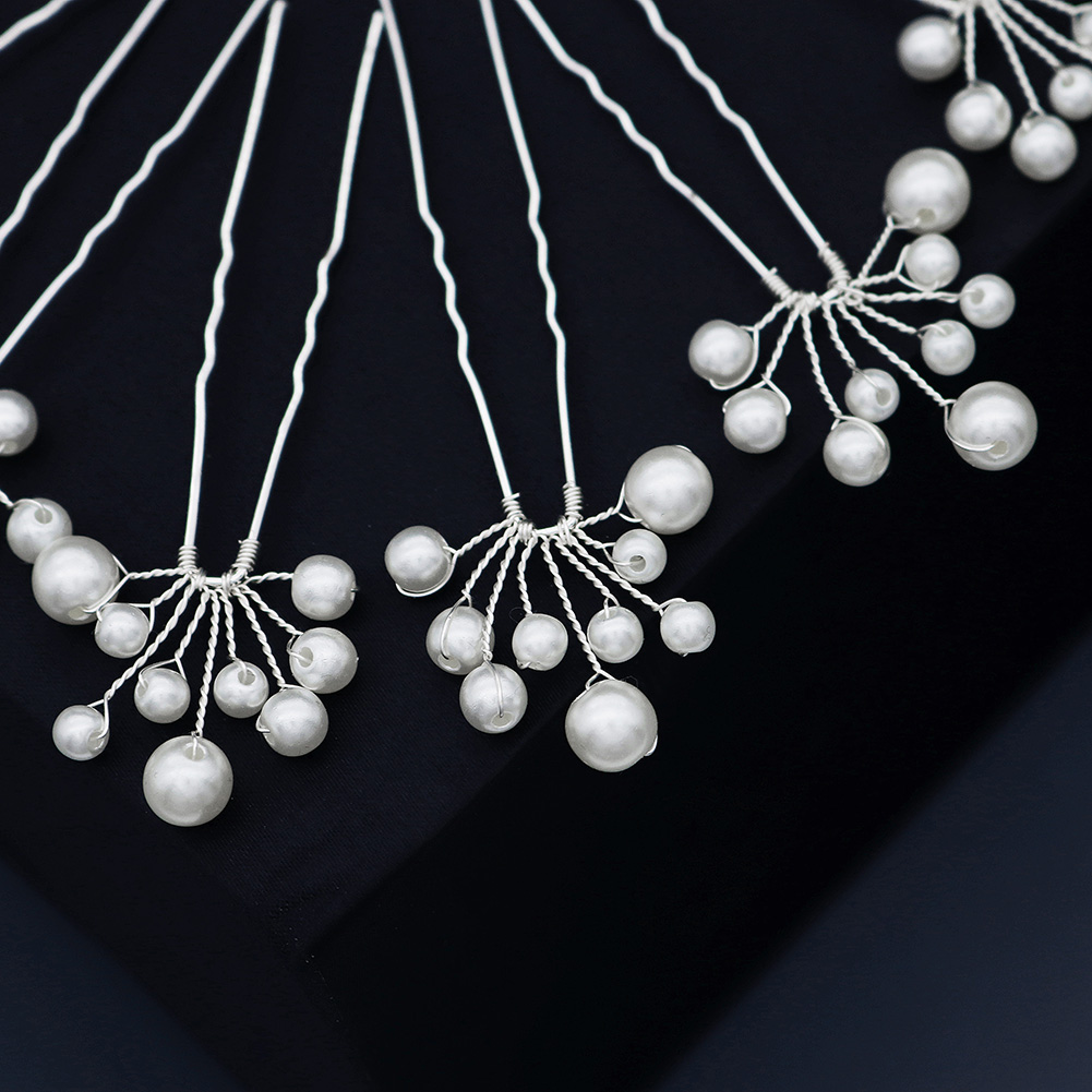 Vintage Pearl Flower Hairpin S - Supply Florist reseña y precio